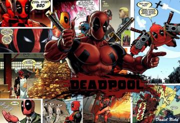 Deadpool Comic Wallpaper By DanteHD For