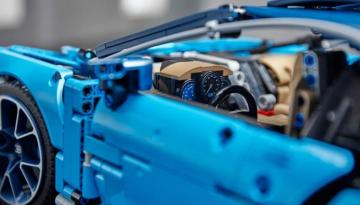 Bugatti Chiron Lego Technic Wallpaper