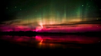 Wallpaper Aurora Borealis HD