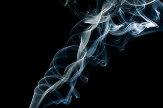 Blue Smoke Wallpaper