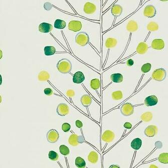 Home Wallpaper Scion Melinki Berry Tree
