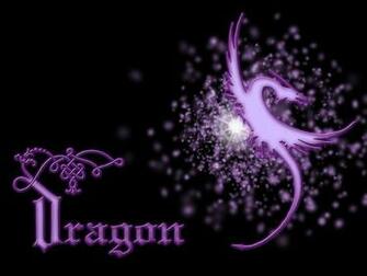 Purple Dragon Wallpaper