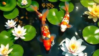 3d Koi Wallpaper
