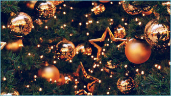 Aesthetic Christmas Laptop Wallpaper