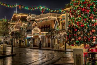 4k Ultra HD Christmas Town Wallpaper