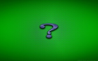 Riddler Wallpaper Logo By