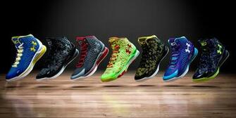 Under Armour Debuts Stephen Curry S First Signature Shoe Golden