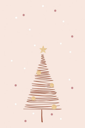 Image Of Pink Winter Background Christmas Aesthetic