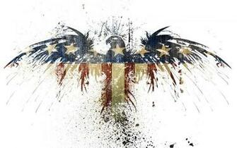 American Flag Eagle Wallpaper HD
