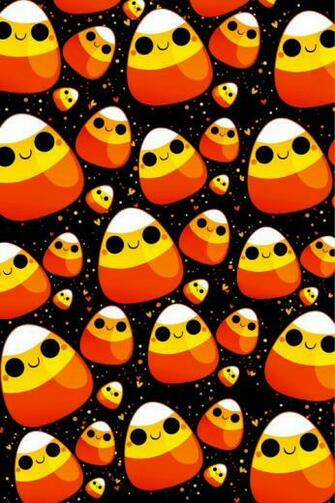 Background Cute Halloween iPhone Kawaii Wallpaper
