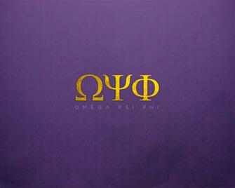 Omega Psi Phi Wallpaper Purple