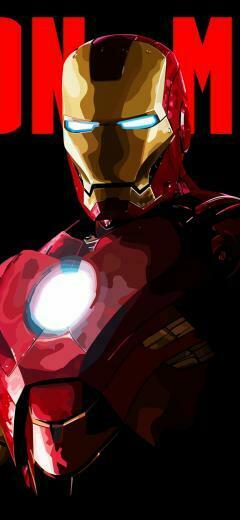 Wallpaper Iron Man Fan Art Superhero iPhone