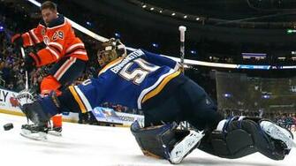 Nhl All Star Skills Competition Jordan Binnington Team
