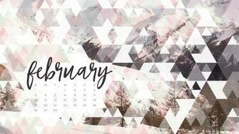 February Calendar For Desktop iPad And iPhone