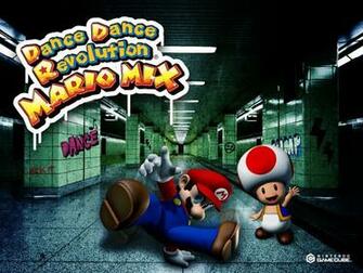 Dance Revolution Mario Mix Toad Wallpaper