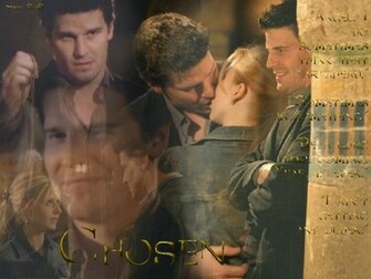 Buffy And Angel Wallpaper