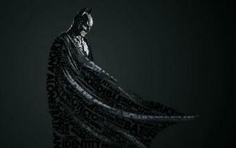 Wallpaper Batman Style Lettering Ultra HD 4k