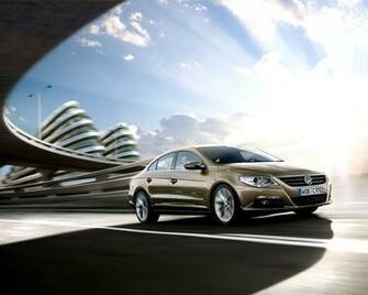 Volkswagen Passat Cc Car Tuning Gold City HD Wallpaper
