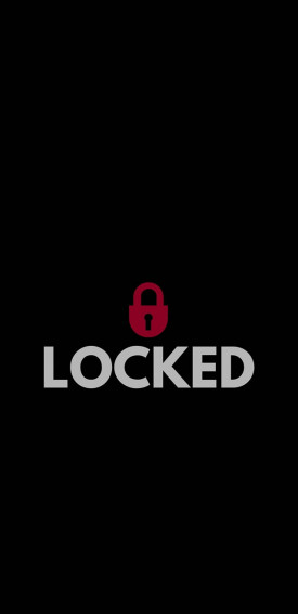 HD Wallpaper Lock Screen Fingerprint Black