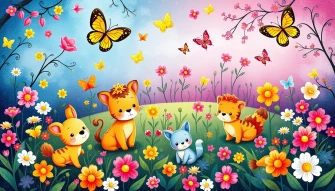Cute Drawing Wallpaper