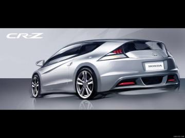 Honda Cr Z Design Sketch Wallpaper
