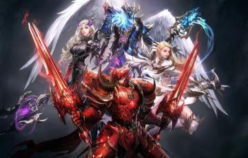 Wallpaper Anime Fantasy Art Heroes Squad Seunghee Lee Mu