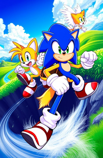 Sonic And Tails Wallpaper