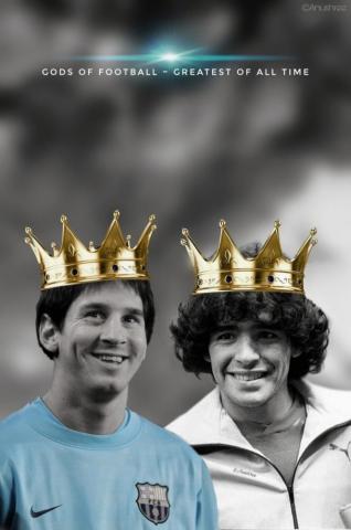 Leo Messi Diego Maradona Wallpaper Adona