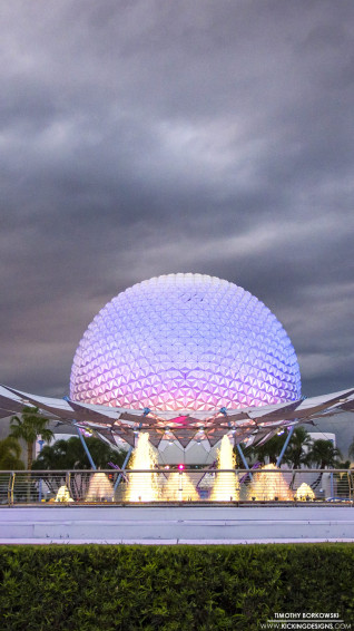 Stormy Epcot Wallpaper Bacvkground Kicking Designs