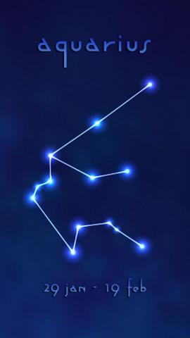 Aquarius iPhone Wallpaper HD Zodiac Signs