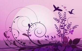 Purple Swirl Wallpaper