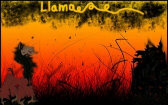 Llama Background By Mezumo