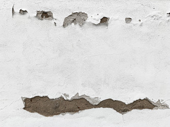 Simple White Aesthetic Chipping Wall Wallpaper