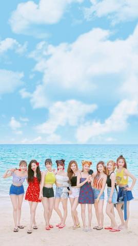 Twice Summernights Dancethenightaway Wallpaper
