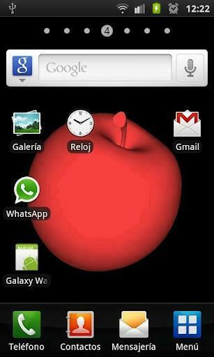 Bigger Apple 3d Live Wallpaper For Android Screenshot