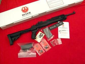 Ruger Tactical Mini About Time The Firearm Tattoo Design