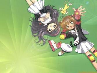 Tomoyo And Sakura Cardcaptor Wallpaper
