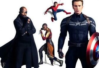 Avengers Infinity War Characters Assemble For Vanity