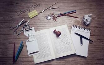 Back Paper Desks School Books Plum To Work September