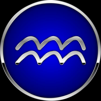 Illustration Aquarius Astrology Sign Symbol