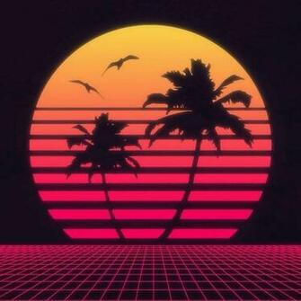Image Result For Miami Vice Aesthetic Synthwave Art Vaporwave