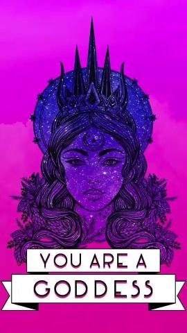 All Women Are Goddesses Artsy Wallpaper iPhone Art
