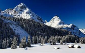 Mountain Snow Snowy Scenes Winter Beauty