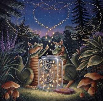 Flight Of The Fireflies Wall Art Traditional Wallpaper By Murals