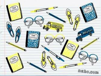Zakka Life Back To School Desktop Wallpaper