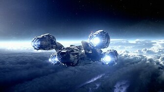 Prometheus Space Ship Desktop Pc And Mac Wallpaper