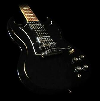 Gibson Sg Standard Ebony The Music Zoo