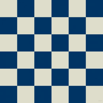 White And Prussian Blue Checkers Chequered Checkered Squares Seamless