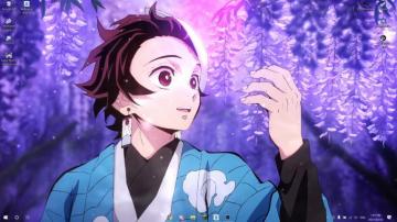 Demon Slayer Wisteria Forest R Wallpaperengine