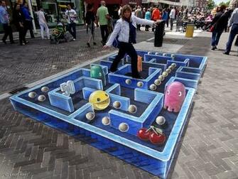 Street Art 3d High Definition Widescreen Wallpaper